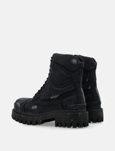 Balenciaga Combat Strike cotton canvas boots -  | Spazio Pritelli