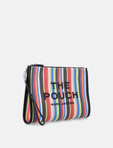 Marc Jacobs The Stripe mesh large pouch -  | Spazio Pritelli