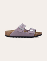 Sandali Birkenstock Arizona Birko-Flor® nubuck da bambina viola -  | Spazio Pritelli