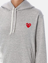 Comme des Garçons Play red heart hoodie -  | Spazio Pritelli