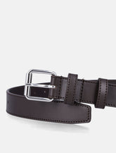 Cintura in pelle con fibbia Comme des Garçons Wallet -  | Spazio Pritelli