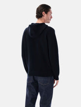 Felpa con cappuccio in lana e cashmere Prada -  | Spazio Pritelli