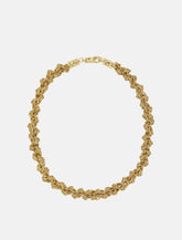 Emanuele Bicocchi rope knot necklace in gold-plated -  | Spazio Pritelli