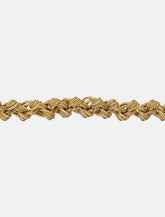 Emanuele Bicocchi rope knot necklace in gold-plated -  | Spazio Pritelli