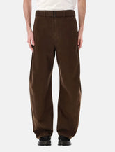 Lemaire Belted Twisted Twill Trousers -  | Spazio Pritelli