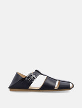 Lemaire leather fisherman slip-on sandals -  | Spazio Pritelli
