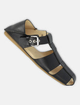 Lemaire leather fisherman slip-on sandals -  | Spazio Pritelli