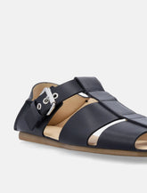 Lemaire leather fisherman slip-on sandals -  | Spazio Pritelli