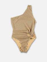 Oserée Swimwear Lumière Stones one-shoulder maillot -  | Spazio Pritelli