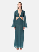 Oséree Swimwear Lumière Cut-Out long dress -  | Spazio Pritelli