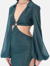 Oséree Swimwear Lumière Cut-Out long dress -  | Spazio Pritelli