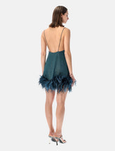 Oséree Swimwear Lumière Plumage mini dress -  | Spazio Pritelli