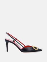 Valentino Garavani VLogo calfskin slingback pump -  | Spazio Pritelli