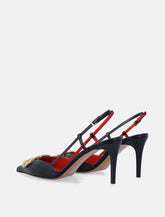 Valentino Garavani VLogo calfskin slingback pump -  | Spazio Pritelli