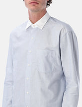 Salvatore Piccolo Alberto cotton stripe shirt -  | Spazio Pritelli