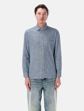 Salvatore Piccolo Tahiti cotton stripe shirt -  | Spazio Pritelli