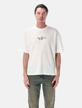 REPRESENT England T Shirt Taglio Rilassato Collo A Costine Bianco -  | Spazio Pritelli