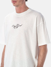 REPRESENT England T Shirt Taglio Rilassato Collo A Costine Bianco -  | Spazio Pritelli