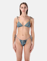 Diesel Jodie-Dnm denim-effect bikini bottom -  | Spazio Pritelli