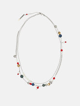 Dries Van Noten pearl stone necklace -  | Spazio Pritelli