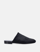 Alberta Ferretti black pony hair mules -  | Spazio Pritelli