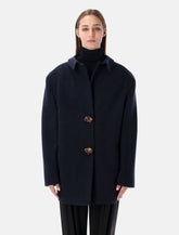 Giacca in lana Shetland con bottoni gioiello Prada -  | Spazio Pritelli