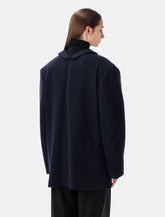 Giacca in lana Shetland con bottoni gioiello Prada -  | Spazio Pritelli