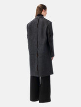 Prada single-breasted Shetland wool coat -  | Spazio Pritelli