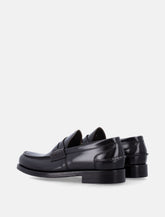 Green George polished leather loafers -  | Spazio Pritelli