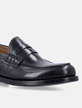 Green George polished leather loafers -  | Spazio Pritelli