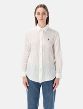 Camicia in lno classica di Polo Ralph Lauren -  | Spazio Pritelli