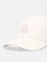 Moncler cotton gabardine baseball cap -  | Spazio Pritelli