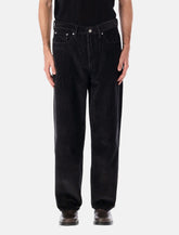 Levi’s 578 Baggy black corduroy pants -  | Spazio Pritelli