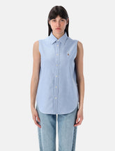 Polo Ralph Lauren cotton oxford sleeveless shirt -  | Spazio Pritelli