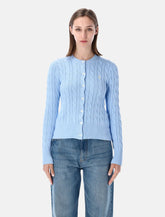 Polo Ralph Lauren cotton classic Cable-Knit cardigan -  | Spazio Pritelli