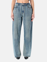 Alexander Wang balloon jeans with crystal drawcord -  | Spazio Pritelli