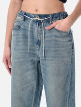 Alexander Wang balloon jeans with crystal drawcord -  | Spazio Pritelli