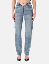 Alexander Wang V-waist zip jeans -  | Spazio Pritelli