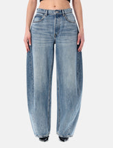 Alexander Wang balloon jeans with back embossed logo -  | Spazio Pritelli