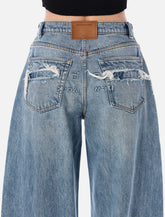 Alexander Wang balloon jeans with back embossed logo -  | Spazio Pritelli