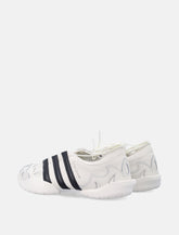 Y-3 Regu Mary Jane white leather shoes -  | Spazio Pritelli