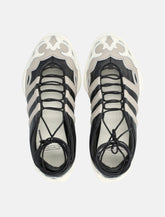 Y-3 Regu Mary Jane black leather shoes -  | Spazio Pritelli