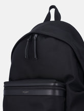 Zaino Saint Laurent City in ECONYL®, pelle liscia e nylon -  | Spazio Pritelli