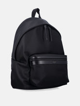 Zaino Saint Laurent City in ECONYL®, pelle liscia e nylon -  | Spazio Pritelli