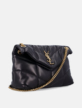 Nappa Leather Small Puffer Bag -  | Spazio Pritelli