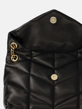 Nappa Leather Small Puffer Bag -  | Spazio Pritelli