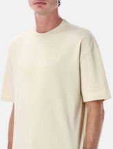 Amiri Oversized cotton t-shirt with logo embroidery -  | Spazio Pritelli
