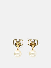 Valentino Garavani VLogo Pearl Earrings -  | Spazio Pritelli