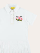 Off-White Kids Daisy Tape polo dress -  | Spazio Pritelli