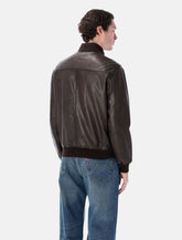 Sword 6.6.44 leather bomber jacket -  | Spazio Pritelli
